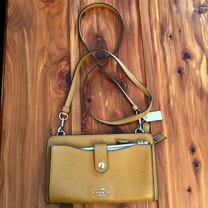 Coach crossbody with removable wallet